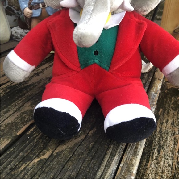 Gund Babar Elephant King Macys Plush Red 1988 Stuffed Animal 15” Vintage 80s - Picture 3 of 9
